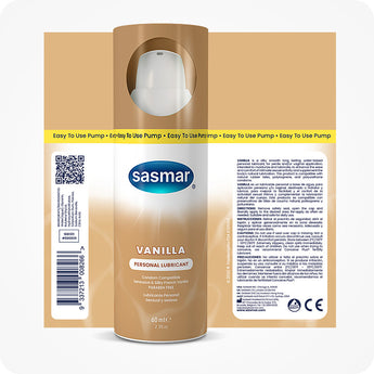 Sasmar 香草味個人潤滑劑