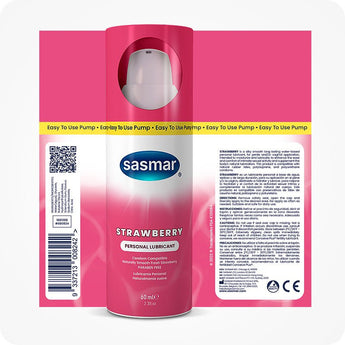 Sasmar Strawberry Flavor Personal Lubricant - Conceive Plus Asia